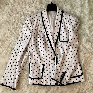 Express Polka Dot Blazer